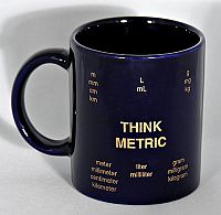 Image of Think Metric mug